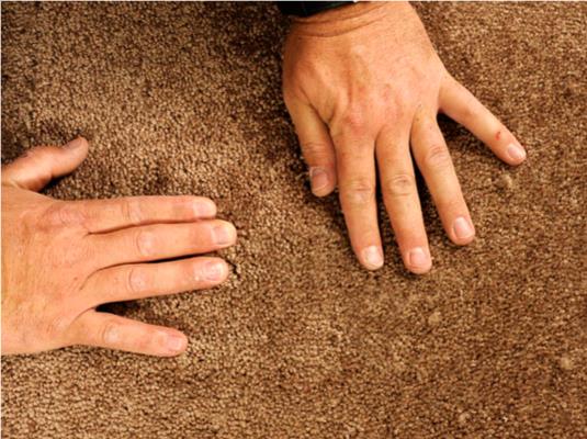 Come riparare un tappeto a pelo danneggiato