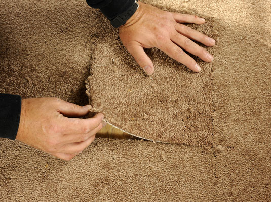 Come riparare un tappeto a pelo danneggiato