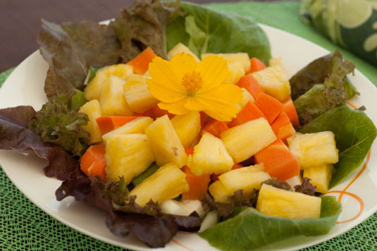 Ricetta per il Sambal speziato di carote e ananas