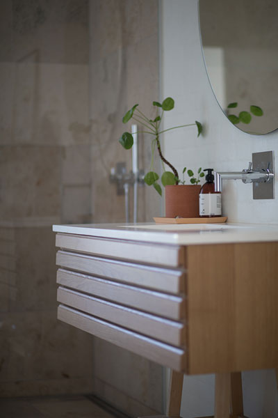 Organizzazione del bagno: riordinare i prodotti