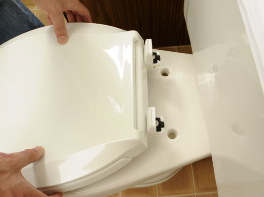 Come sostituire un sedile del water