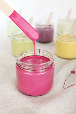 3 modi per creare la tua pittura a gesso