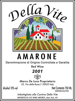 Una raccolta di immagini dall'acquisto e dal servizio di vino in un giorno per aFamilyToday