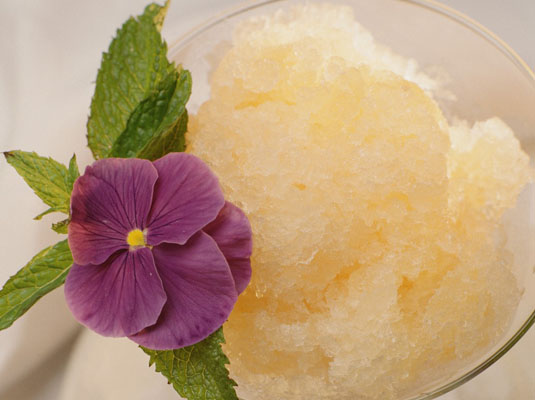 Granita al limone