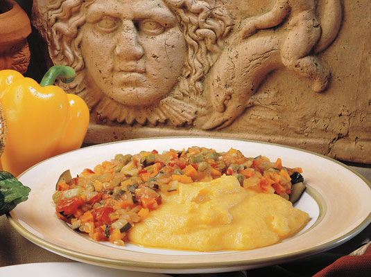 Polenta con Verdure