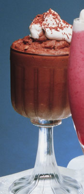 Mousse al cioccolato fondente
