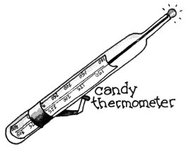 L'essenziale per fare caramelle: i termometri