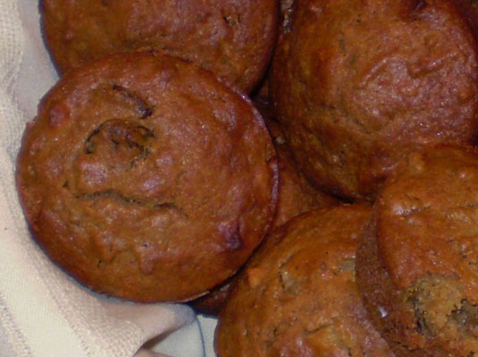 Muffin Frutta e Crusca