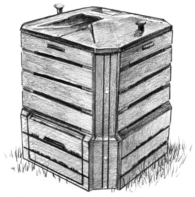 Scegliere un cestino per il compost