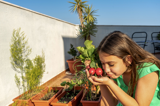 10 modi adatti ai bambini per fare giardinaggio in città