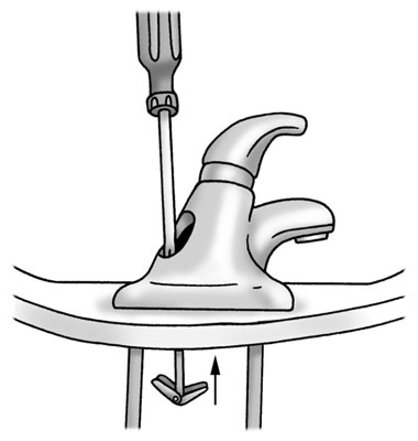 Come installare un rubinetto a una maniglia