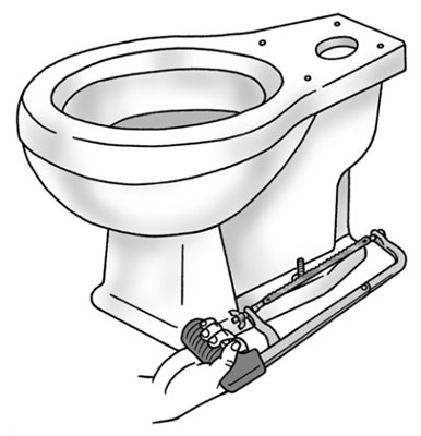 Come rimuovere un WC