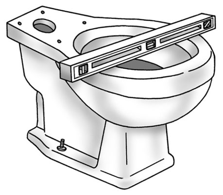 Come installare una nuova toilette