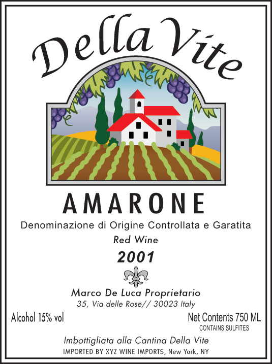 Una raccolta di immagini per comprare e servire vino in un giorno