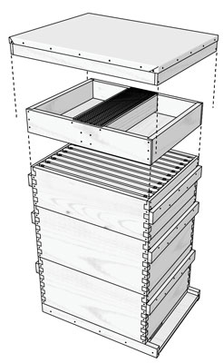 Come assemblare l'alimentatore Hive-Top