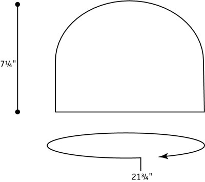 Come lavorare a maglia una cloche da giardino di rose