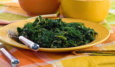 Ricetta dietetica paleo: cavolo riccio al sesamo