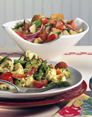 Ricette della Dieta Mediterranea: Insalate Cariche di Verdure