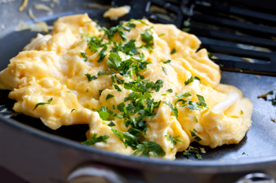 Ricetta Scramble alle erbe per chi soffre di IBS