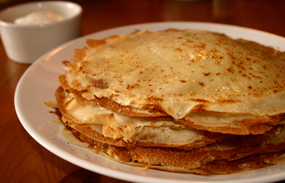 Pancake alla cannella con burro chiarificato IBS-friendly