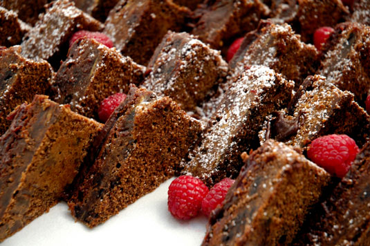 Ricetta per barrette al cioccolato e lamponi senza glutine