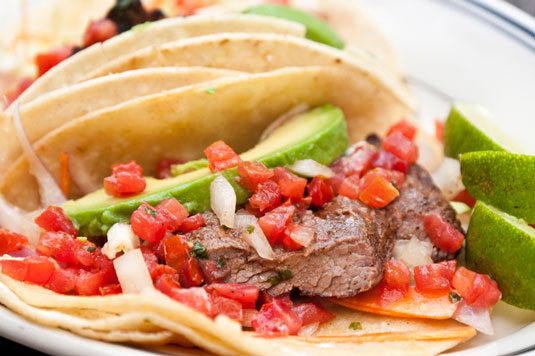 Ricetta per tacos di bistecca alla griglia