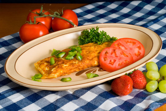 Frittata Arrotolata alle Erbe (Omelette aux Fines Herbes)