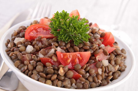 Insalata di lenticchie (Salade de Lentils)