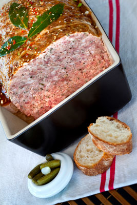 Pâté di campagna (Terrine Paysanne)