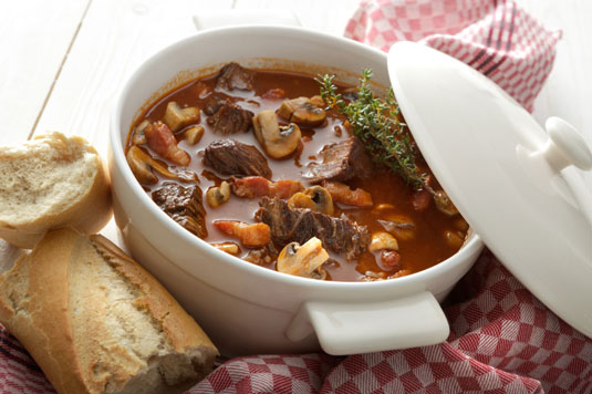 Spezzatino di Manzo (Boeuf Bourguignonne)