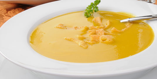 Ricetta per la zuppa di zucca tailandese