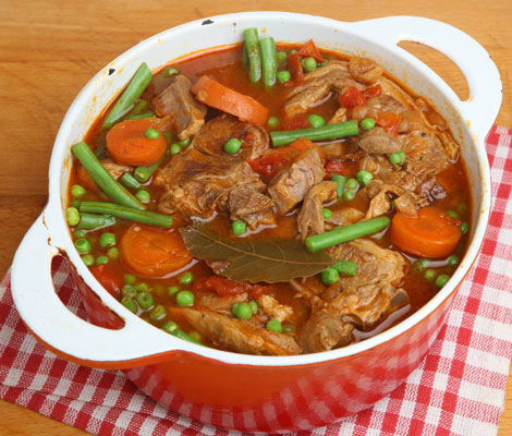 Spezzatino di Agnello (Navarin d'Agneau)