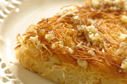 Come fare i finti pasticcini alle noci Kataifi