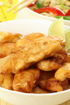 Ricetta per sogliola o sogliola fritta del sud-est asiatico