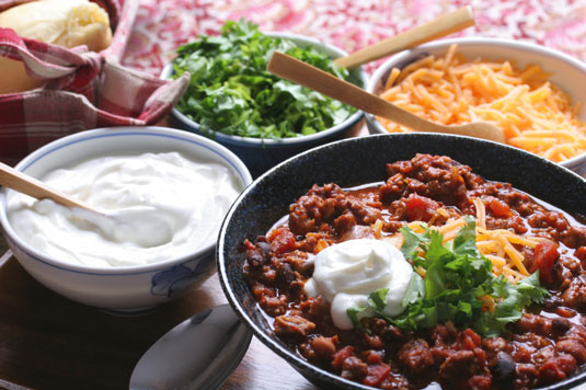 Ricetta per chili di manzo e fagioli