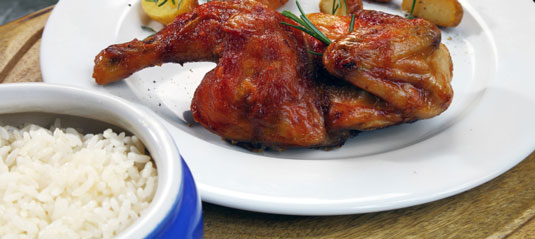Ricetta per galline di selvaggina della Cornovaglia ripiene