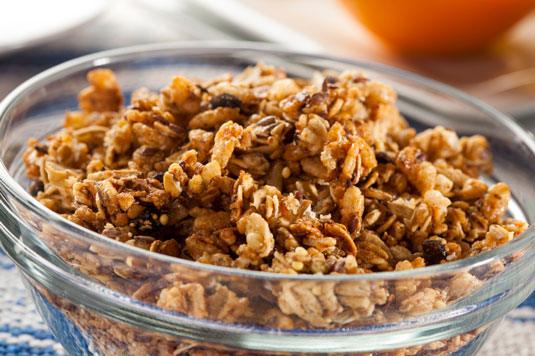 Ricetta di cereali per la colazione alla cannella