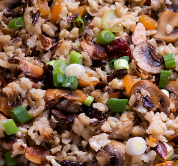 Ricetta per la casseruola di riso alle mandorle