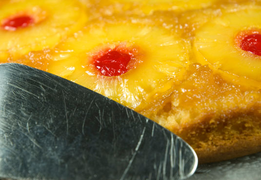 Ricetta per la torta capovolta dell'isola