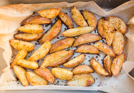 Ricetta per Patatine Fritte Condite