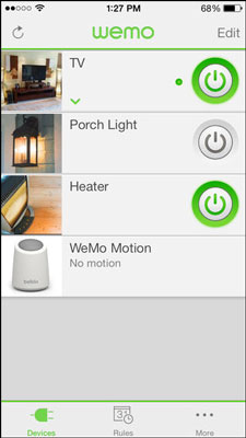 L'interruttore Belkin WeMo