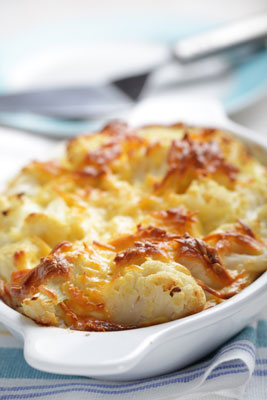 Cavolfiore Gratinato (Chou-Fleur Gratiné)