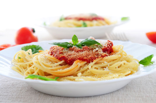 Pasta al Sugo di Pomodoro e Basilico (Pasta Pomodoro e Basilico)